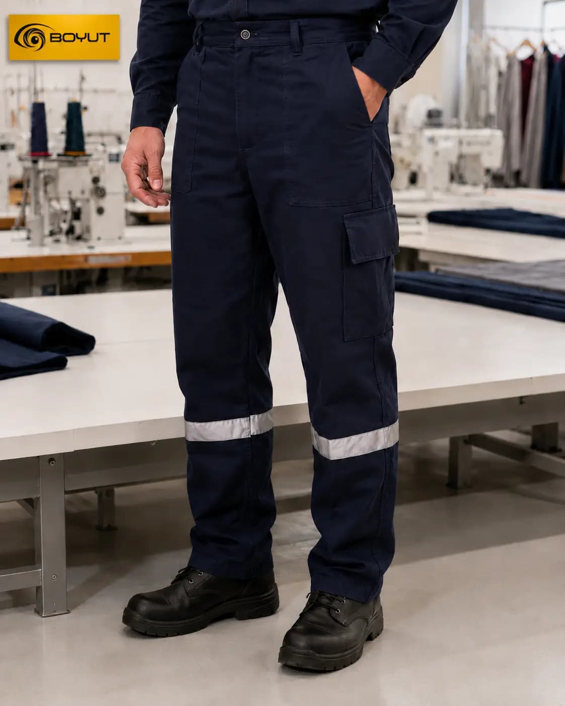 7*7 GABARDİN KIŞLIK PANTOLON LACİVERT
