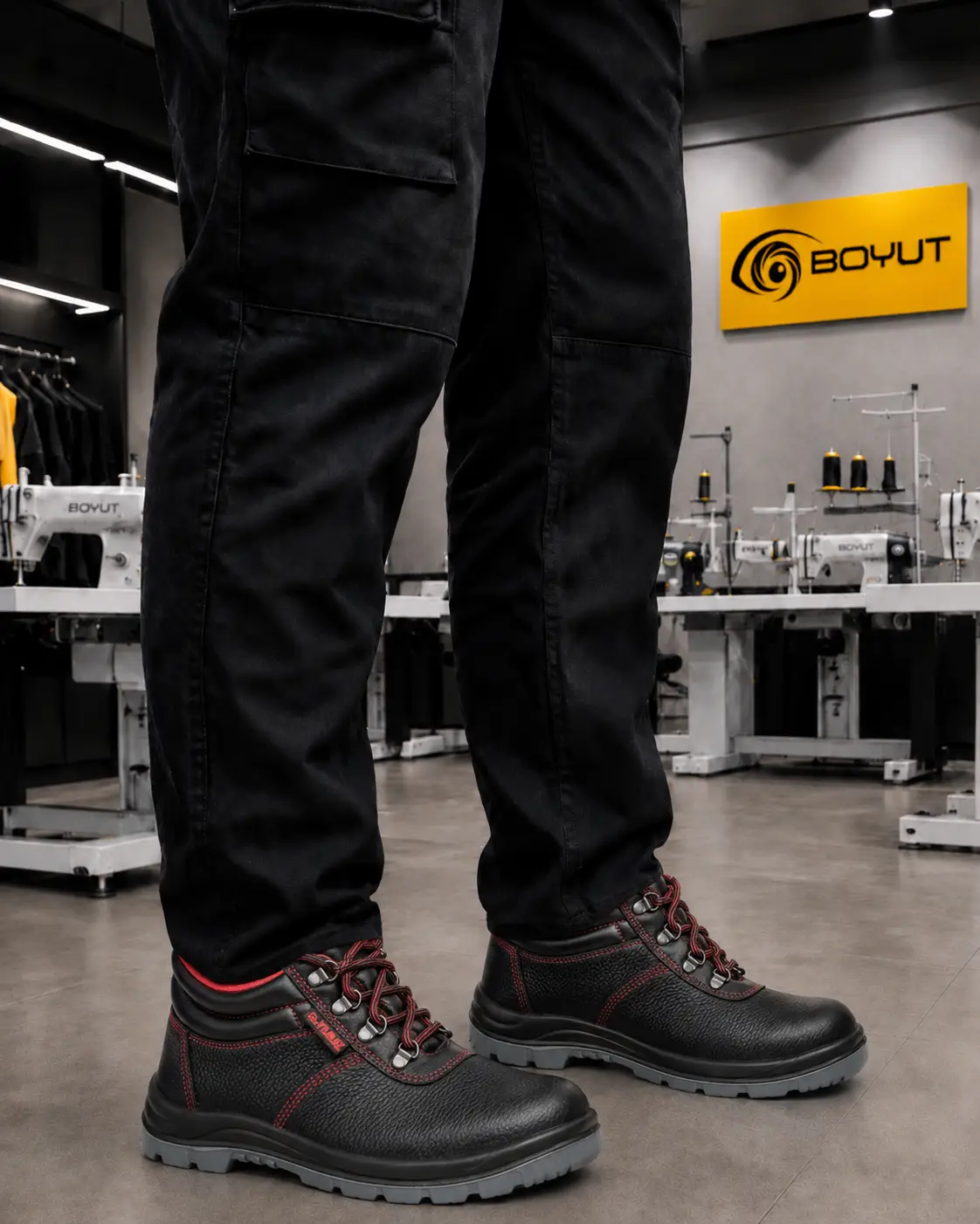 YILMAZ YL 808-02 DERİ İŞ BOTU